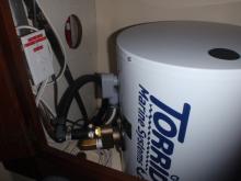 Nuala May Water heater, AC & engine powered